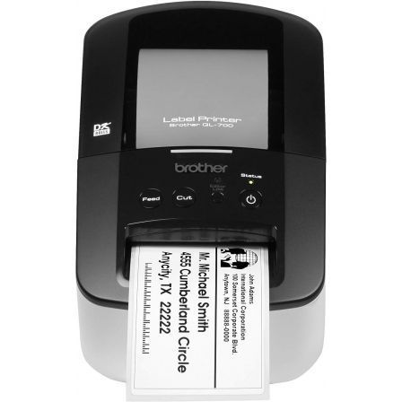 Brother QL-700 Impresora de Etiquetas Térmica USB Brother QL-700 Impresora de Etiquetas Térmica USB